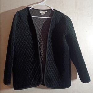 Vintage D.K. Gold Quilted Jacket USA Made XL Minimalist Boxy Textured Layer